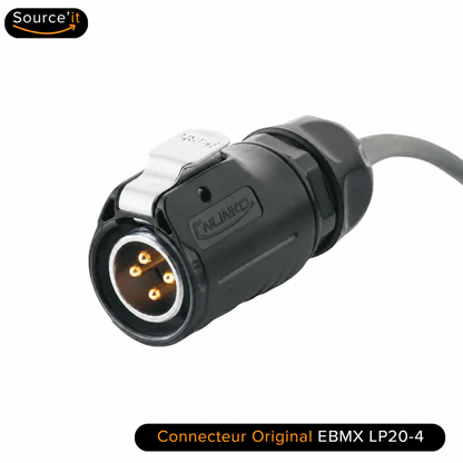 Connecteur original EBMX LP20-4 pour chargeur Sur-Ron Light Bee