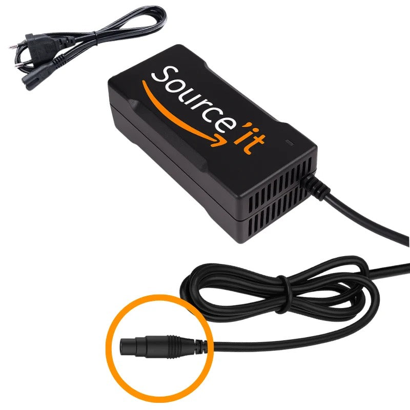 Chargeur Segway G3E MAX et G3D MAX 48V-54.6V 2A - Source'IT