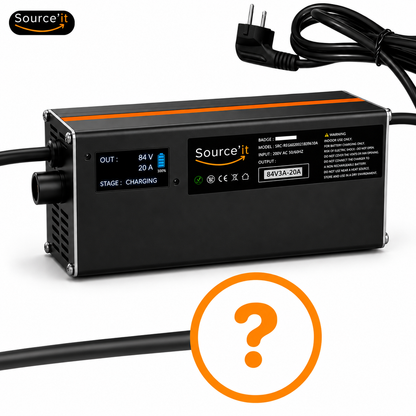 Cargador ultrarrápido ajustable Sur-Ron Light Bee Custom 72V-84V 20A conector personalizado - Source'IT